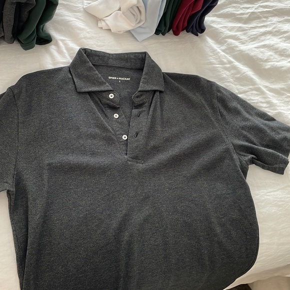 Spier and Mackay Men’s Long and Short Sleeve Polos - Picture 4 of 7